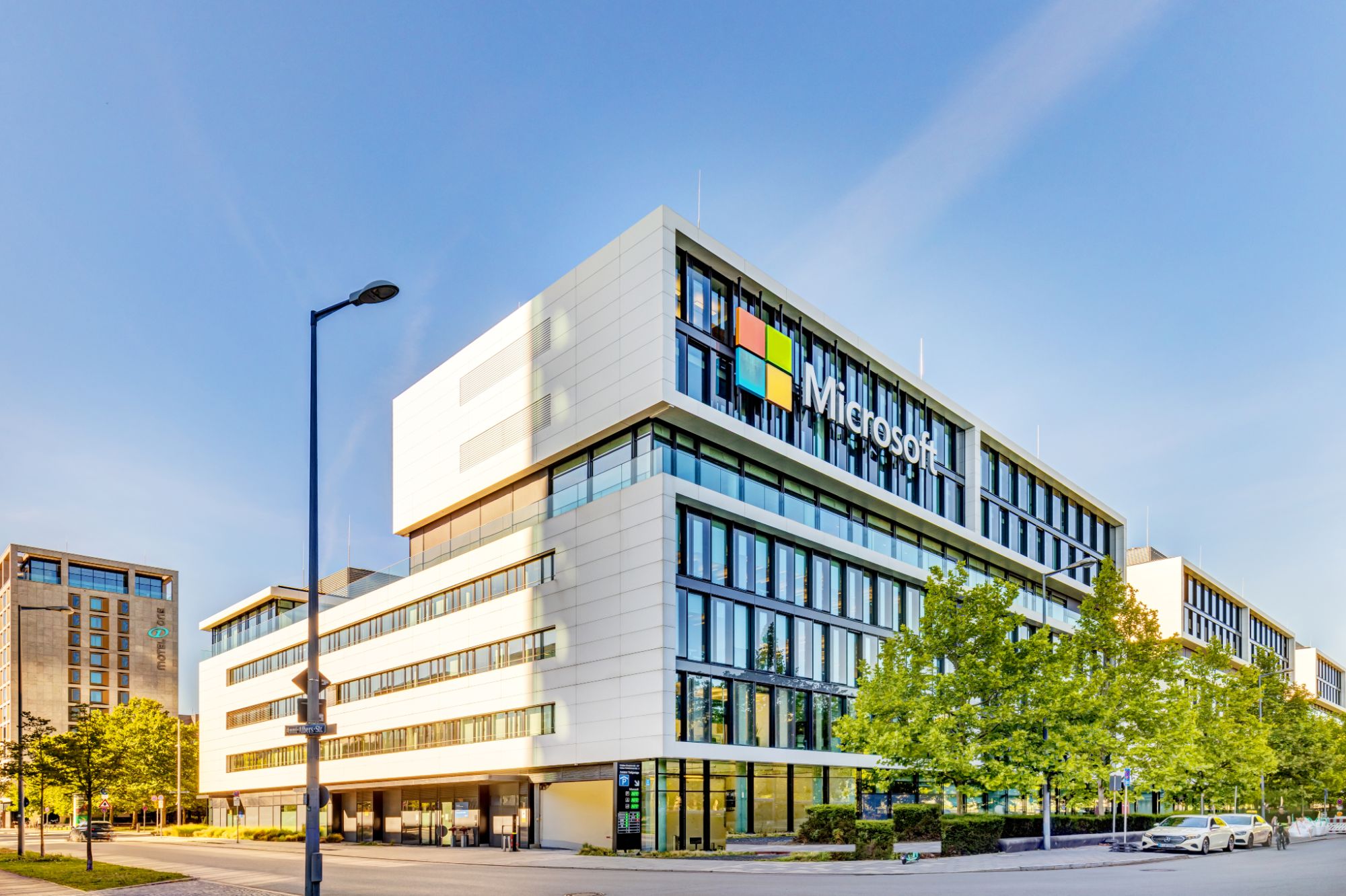 Microsoft an der Anni-Albers-Straße